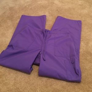 Purple Scrub Pants