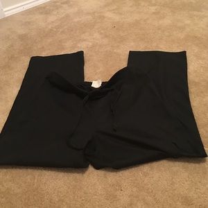 Black Scrub Pants