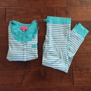 Victoria's Secret Thermal Pajama Set