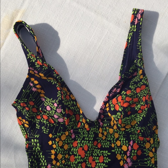 Vintage floral bikini
