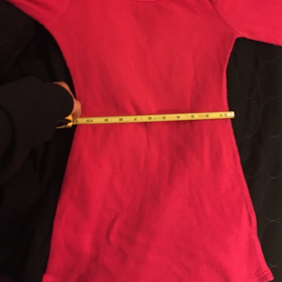 Hot pink thermal long sleeve - Picture 3 of 4