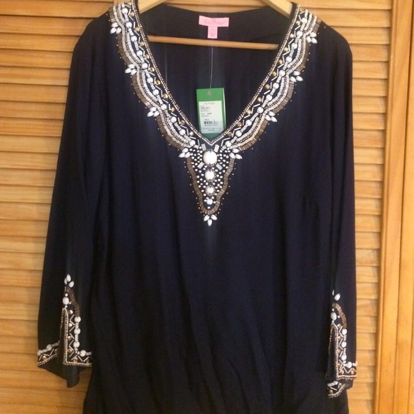 ❌SOLD ❌Lilly Pulitzer braydon tunic - Picture 2 of 4