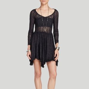 Free People Lace Witchy Slip Dress