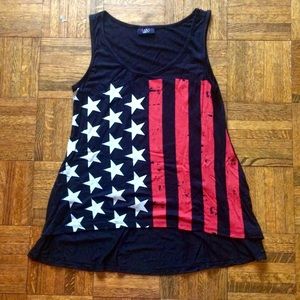 American flag tank. $15  on website and Insta