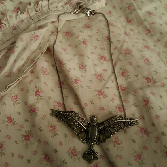 Fossil eagle necklace.  Really nice piece