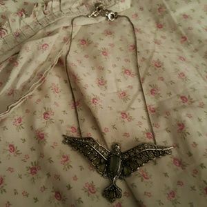 Fossil eagle necklace.  Really nice piece