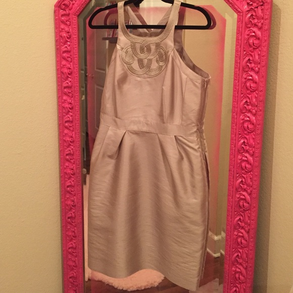 Banana Republic Gold Cocktail Dress - Picture 1 of 2