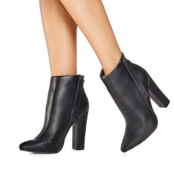 Black booties