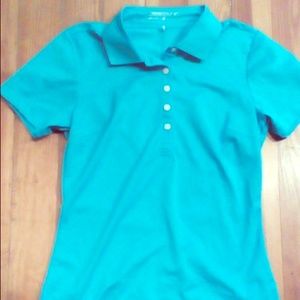 Women's Nike Dri-Fit golf shirt