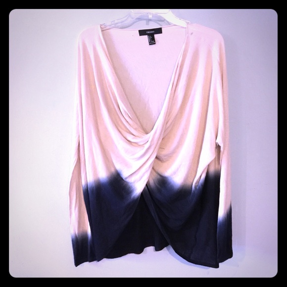 Ombre Twisted Sweater