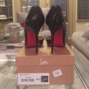 Black IRIZA 100 PATENT Christian Louboutin