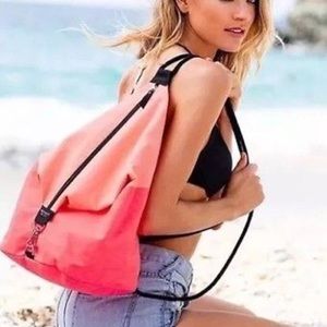 Victoria secret tote backpack