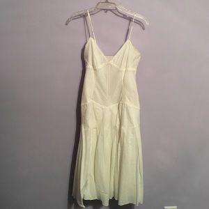 BCBG Maxazria white dress