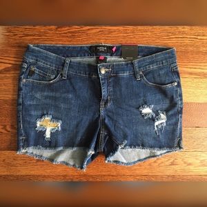 FLASH! Sequin Denim Shorts