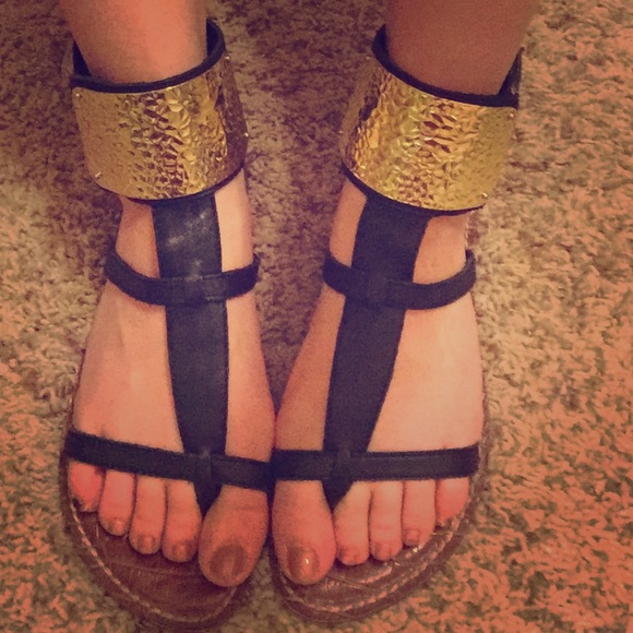 Sam Edelman Shoes - Steve Madden gold plated sandals