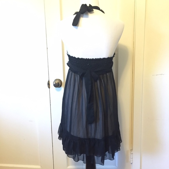 Charlotte Russe Babydoll Halter Dress - Picture 2 of 2