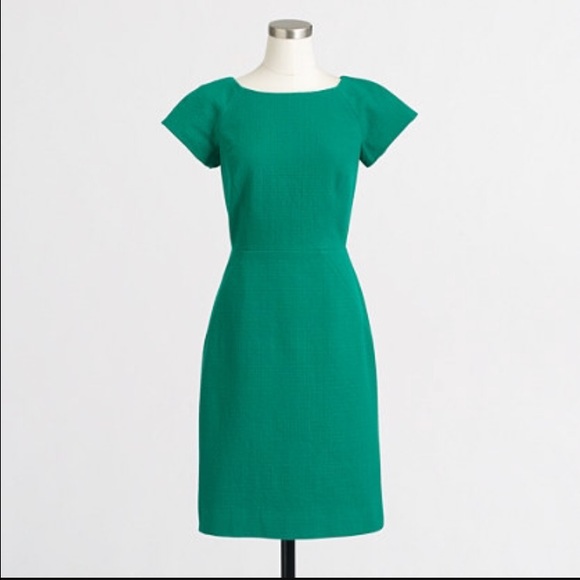 Boucle green dress
