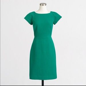Boucle green dress