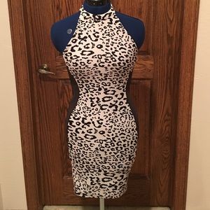 Cheetah Bodycon Minidress