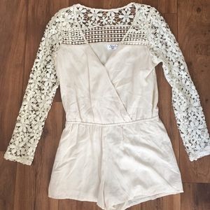 NEW Illusion Crochet Romper