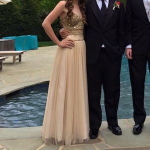 Gold Prom Dress