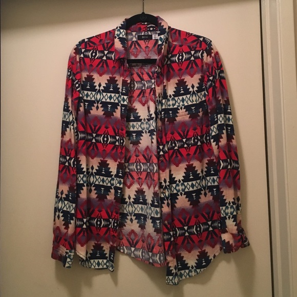 Urban Outfitters BDG Aztec Flannel