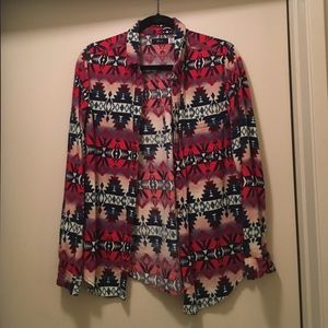 Urban Outfitters BDG Aztec Flannel