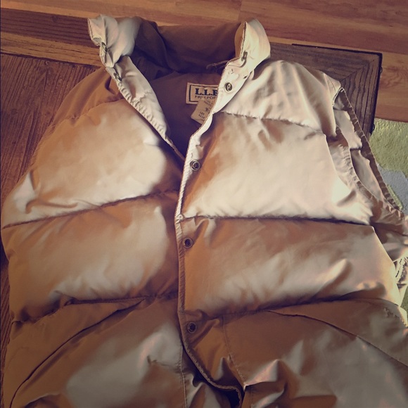 Vintage L.L. Bean women's small goose-down vest