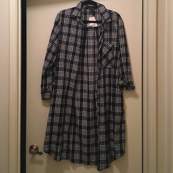 Forever 21 Flannel Dress / Duster