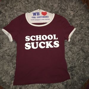 School Sucks T-shirt
