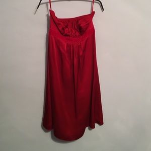 Banana republic strapless cocktail dress