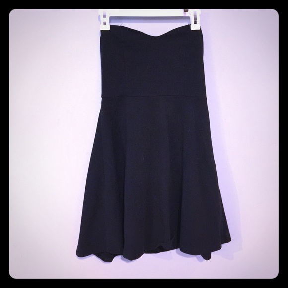 Strapless Black Dress