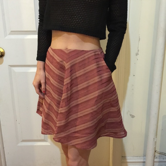 For Love and Lemons Dresses & Skirts - NWT For Love & Lemons Mauve Alessandra Mini Skirt