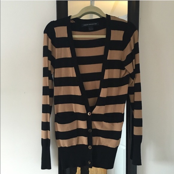French Connection striped cardigan