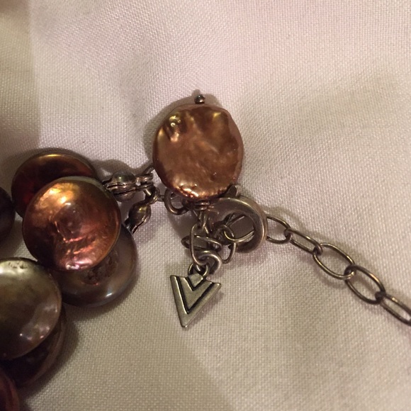 Silpada coin pearl necklace. - Picture 2 of 2