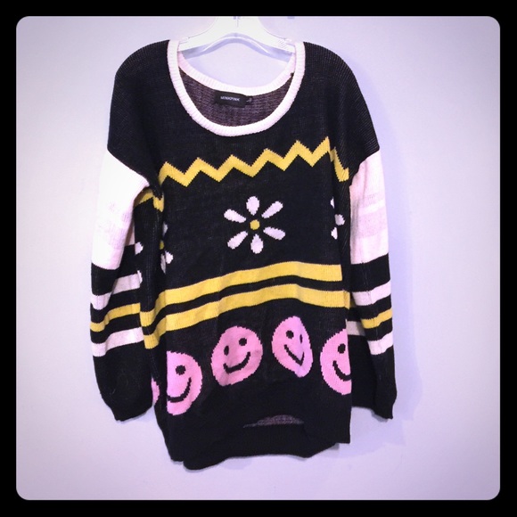 MINK PINK Black Sweater