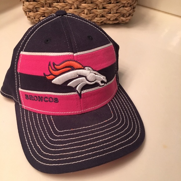 Broncos breast cancer hat