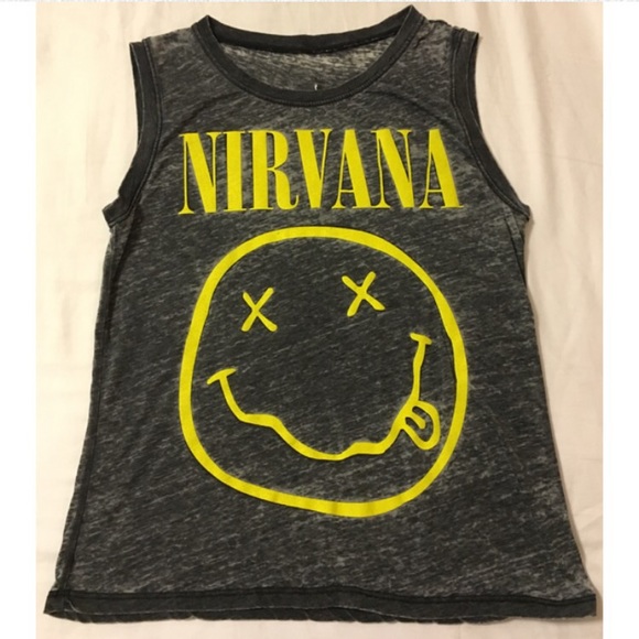 NWOT black Nirvana tank top