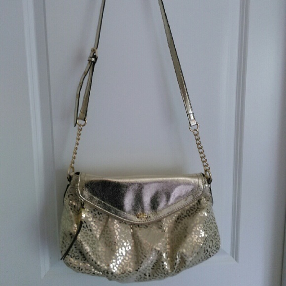 Gold juicy couture purse