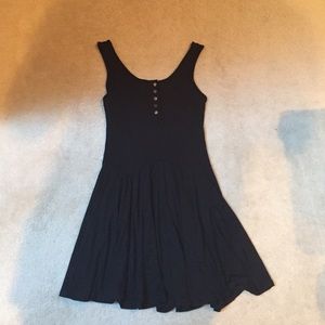 Flowy black dress
