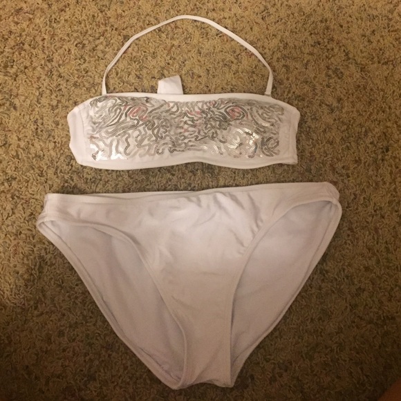 White bikini