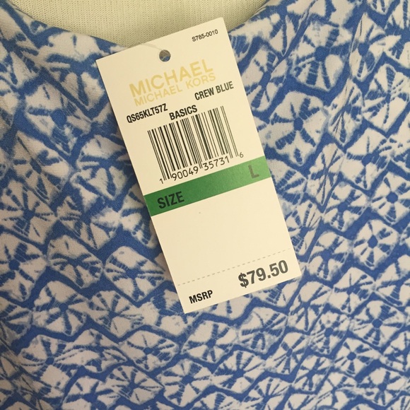 🚨FINAL PRICE Summer Michael Kors top - Picture 3 of 4