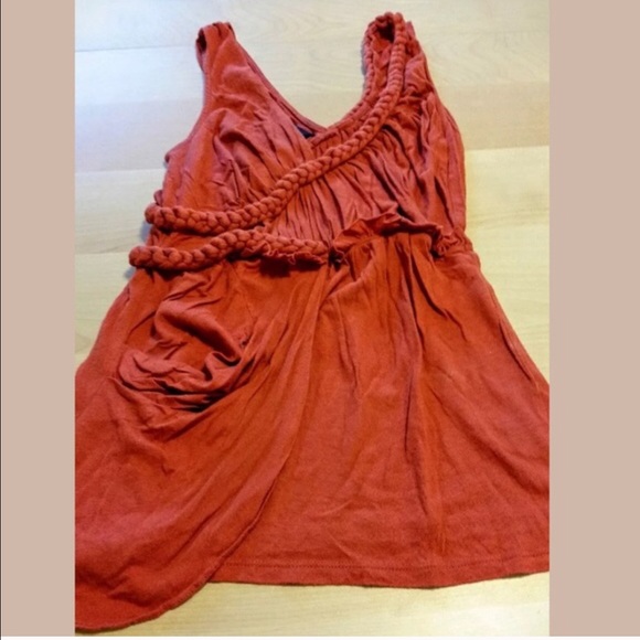 Anthropologie orange tank