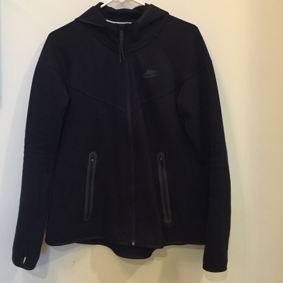Nike black zip up hoodie