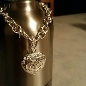 925 silver stamped bracelet