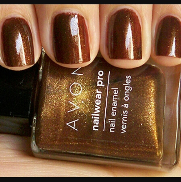 Avon deluxe chocolate nail polish