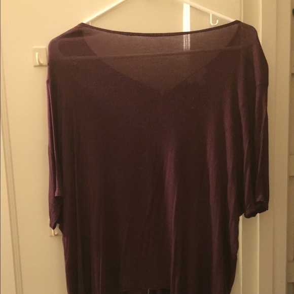 Zipper Back T-Shirt