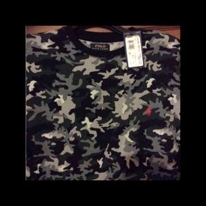 Ralph Lauren Polo LS Camo Tee szL