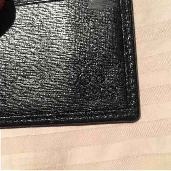 Mens Black Leather Gucci Wallet - Picture 4 of 4