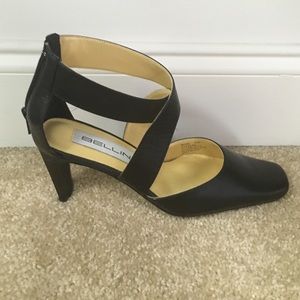 Black Bellini heels
